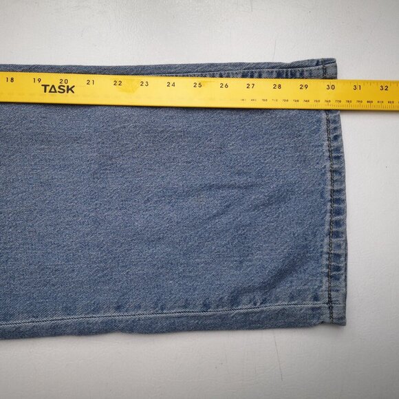 Levi's 559 Men's Size 44/32 Light Wash Zipper & Button Closure Blue Jeans - Picture 14 of 15
